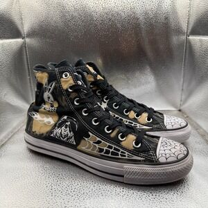 Size‎ M8/10W Converse CTAS Pro Hi Sean Pablo Black Unisex Graphic Shoes 172388C